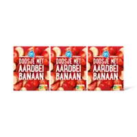 AH Doosje met aardbei banaan 3-pack