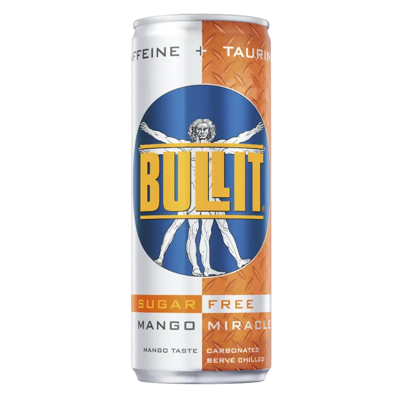 Energy Drink Suikervrij Mango Miracle