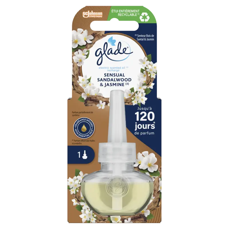 Glade Electric scented sandelwood navulling