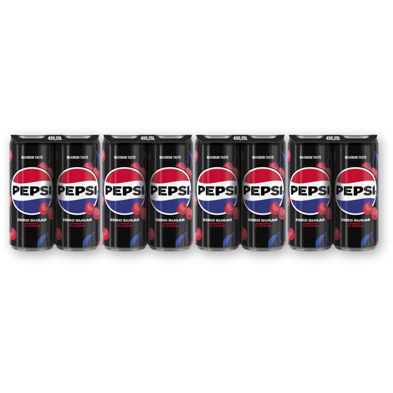 Pepsi Zero sugar cherry 16-pack