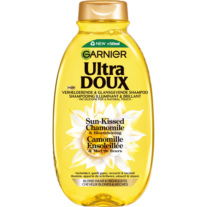 Een afbeelding van Ultra Doux Shampoo sun-kissed chamomile bel