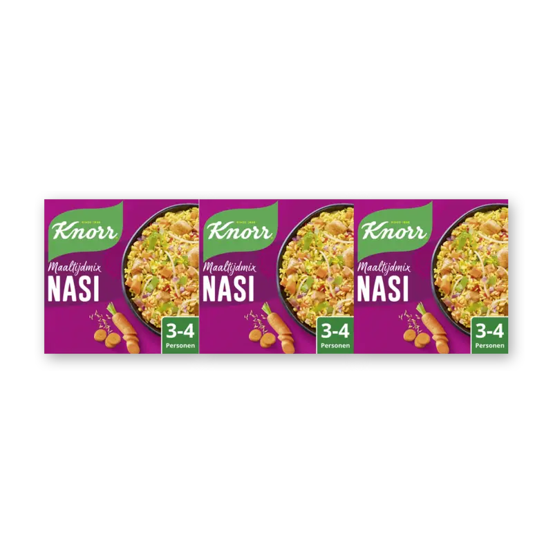 Knorr Maaltijdmix nasi 3-pack