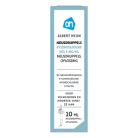 AH Neusdruppels xylometazoline 1mg/ml