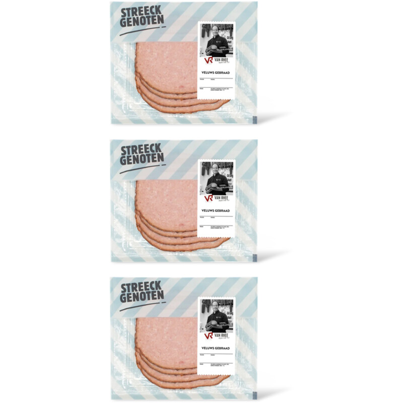 Streeckgenoten Veluws gebraad 3-pack