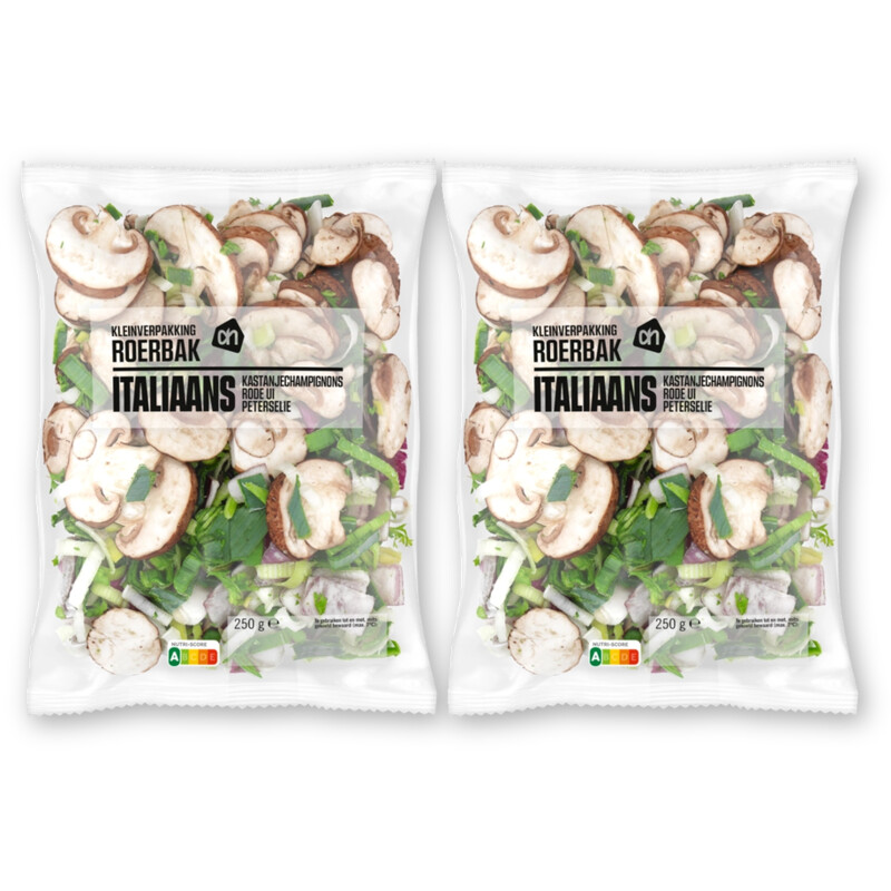 AH Roerbakgroente Italiaans champignons 2pk
