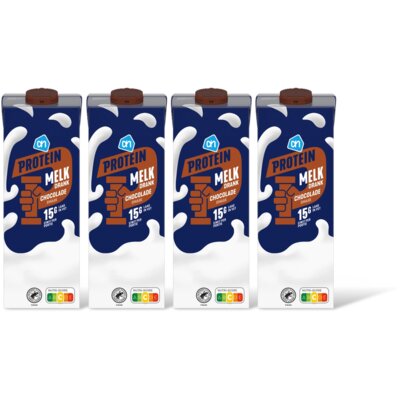 pdp-image-AH Protein melk drank chocolade smaak 4-pck