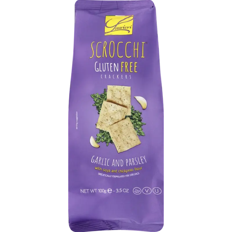 Scrocchi knoflook peterselie glutenvrij