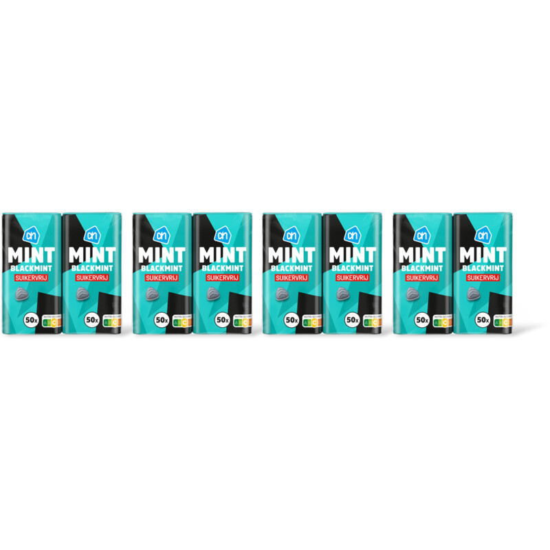 AH Mint blackmint suikervrij 2-pack 4-pack