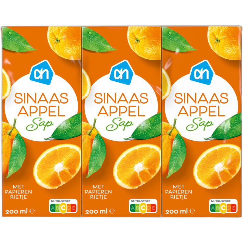 Een afbeelding van AH Sinaasappelsap 6-pack