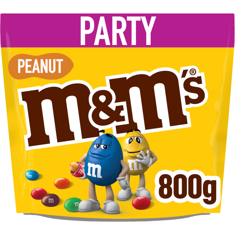 Een afbeelding van M&M'S Pinda chocolade party