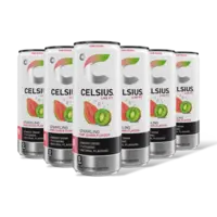 Celsius Sparkling kiwi guava flavour 6-pack