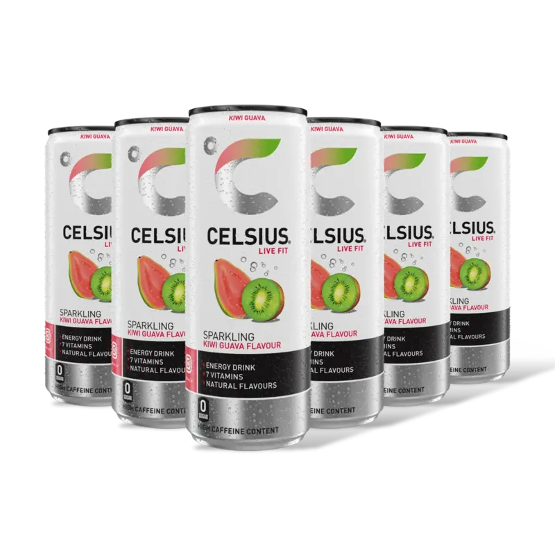 Sparkling kiwi guava flavour 6-pack