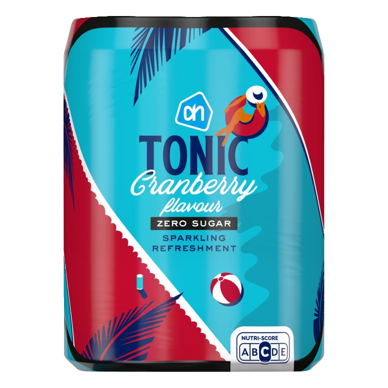 AH Tonic cranberry flavour zero 4-pack