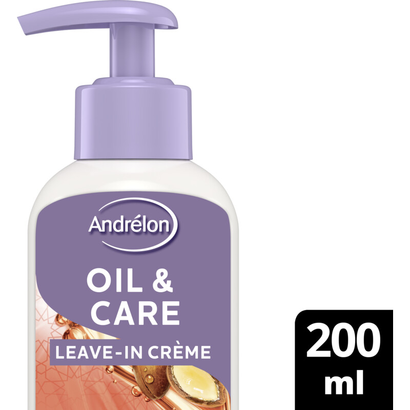 Een afbeelding van Andrélon Oil & care anti-pluis leave-in crème