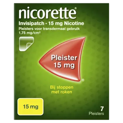 pdp-image-Nicorette Nicotine invisipatch pleister 15mg