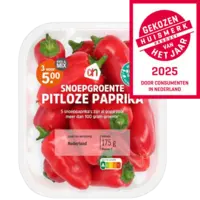 AH Snoepgroente pitloze paprika rood