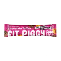 Fit Piggy Proteïne reep smaak toffee chocolade