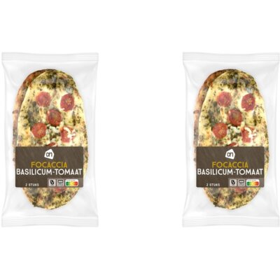 pdp-image-AH Focaccia basilicum tomaat 2-pack