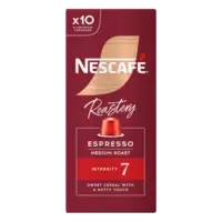 Nescafe Roastery espresso medium capsules