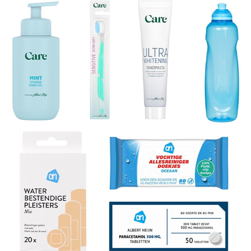 Een afbeelding van Hyiene en meer voor je noodpakket