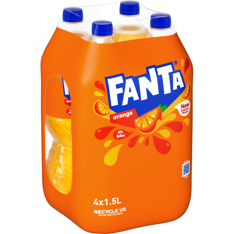 Een afbeelding van Fanta Orange 4petfl BEL