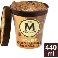 Een afbeelding van Magnum Double gold caramel billionaire