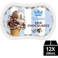 Een afbeelding van Hertog Ijssalon mini drie chocolades