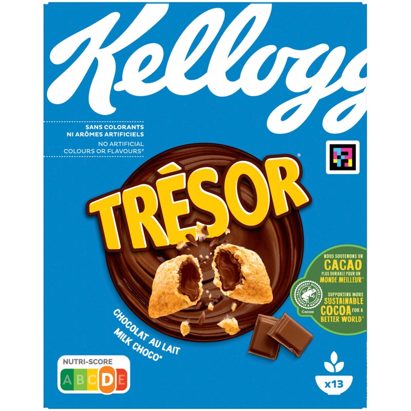 Een afbeelding van Kellogg's Tresor melk choco