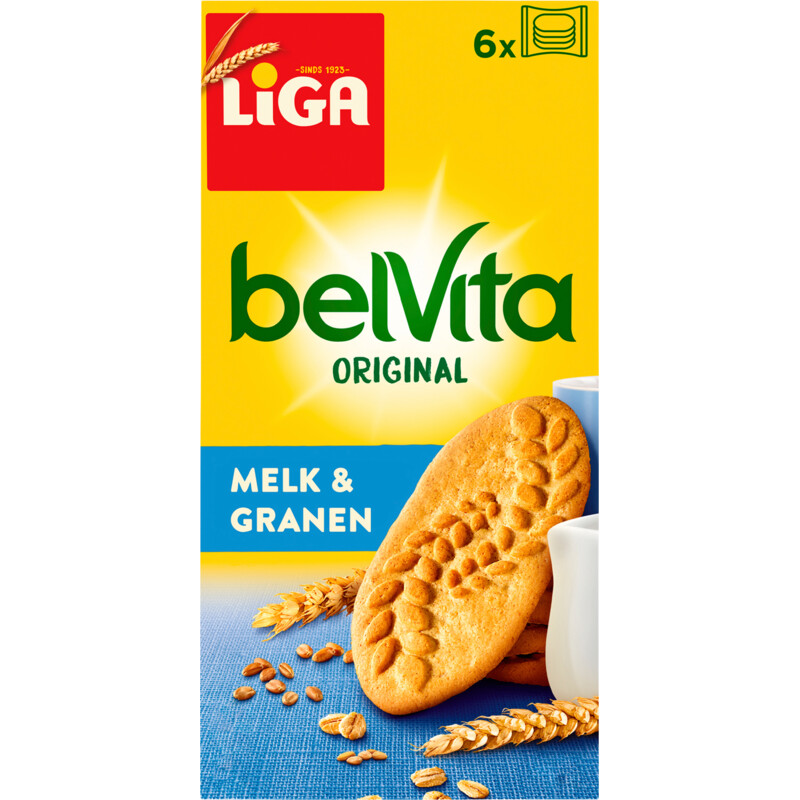 Een afbeelding van Liga Belvita melk & granen koekjes