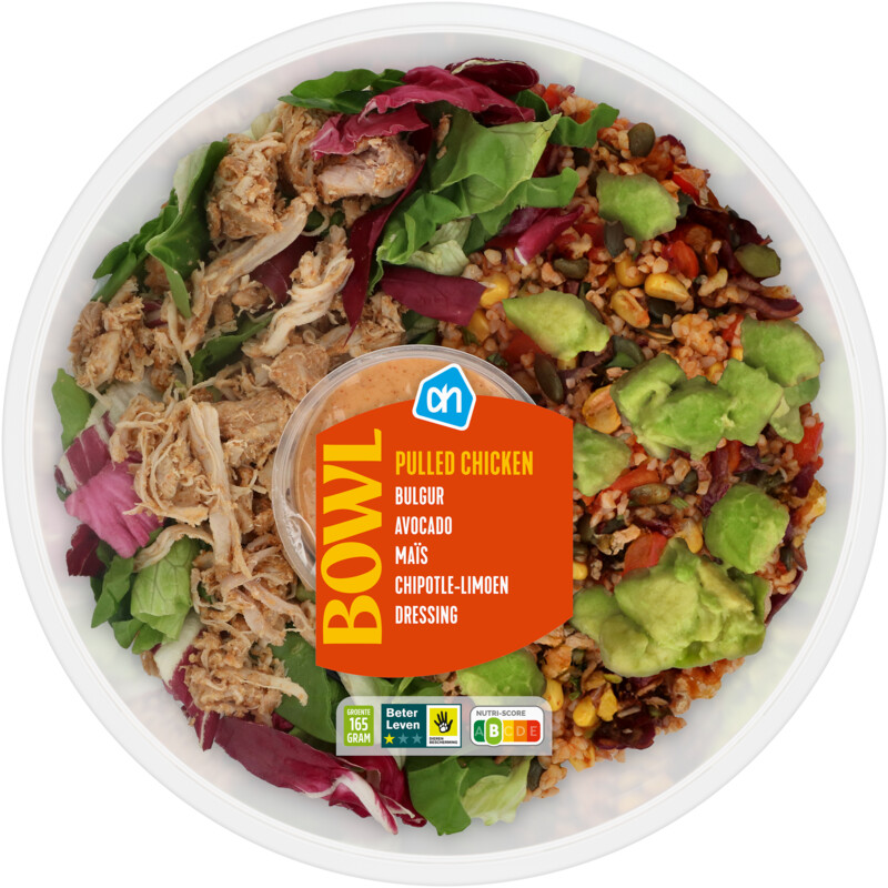 AH Saladbowl pulled chicken