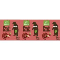 Bear Fruit rolls aardbei 3-pack