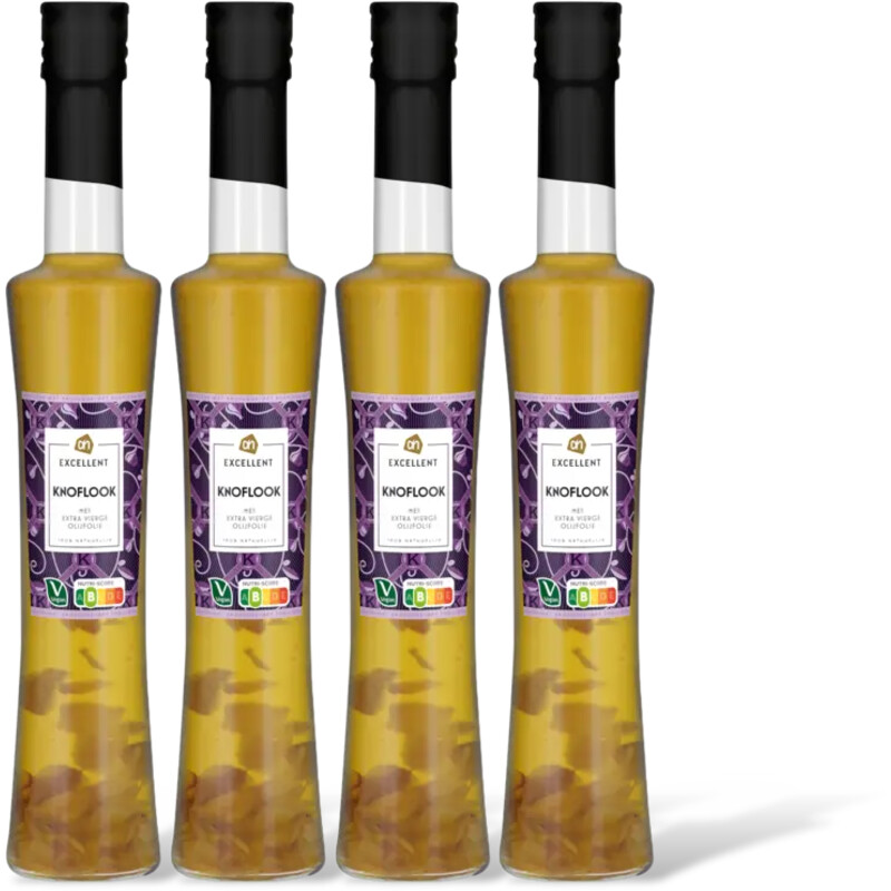 AH Excellent Olijfolie knoflook 4-pack