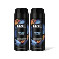 Axe Indigo haze deodorant body spray 2-pack