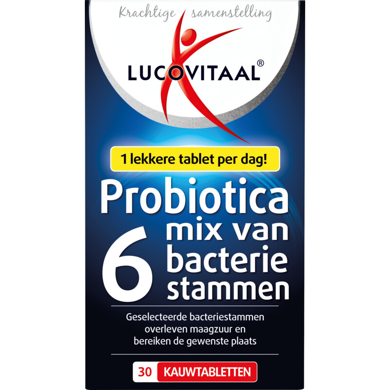 Een afbeelding van Lucovitaal Probiotica kauwtabletten
