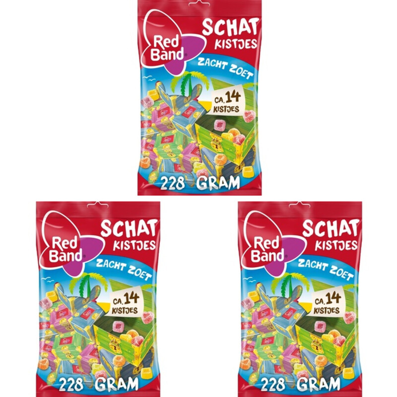Een afbeelding van Red Band Schatkistjes 3-pack