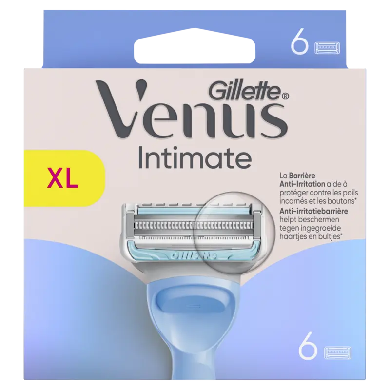 Gillette Venus Intimate XL navulmesjes