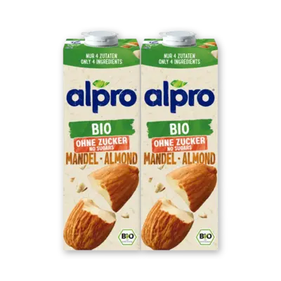 pdp-image-Alpro Bio almond no sugars 2-pack