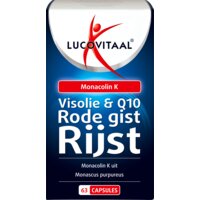 Een afbeelding van Lucovitaal Visolie & Q10 rode gist rijst capsules