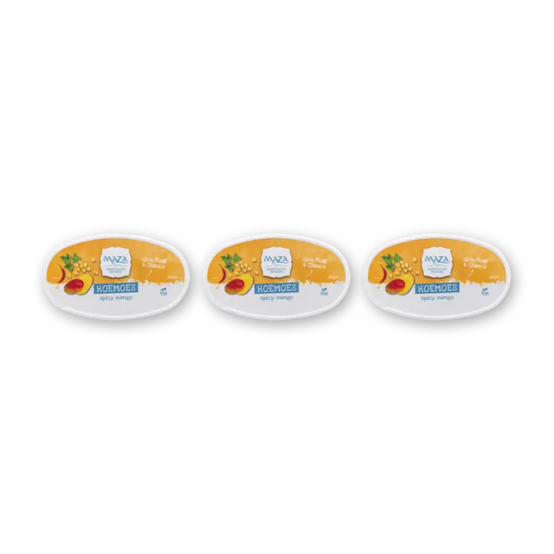 Maza Hoemoes spicy mango 3-pack