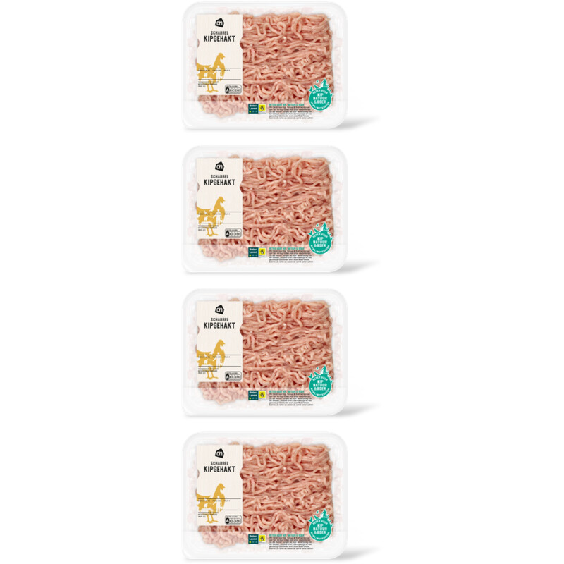 AH Scharrel kipgehakt 4-pack