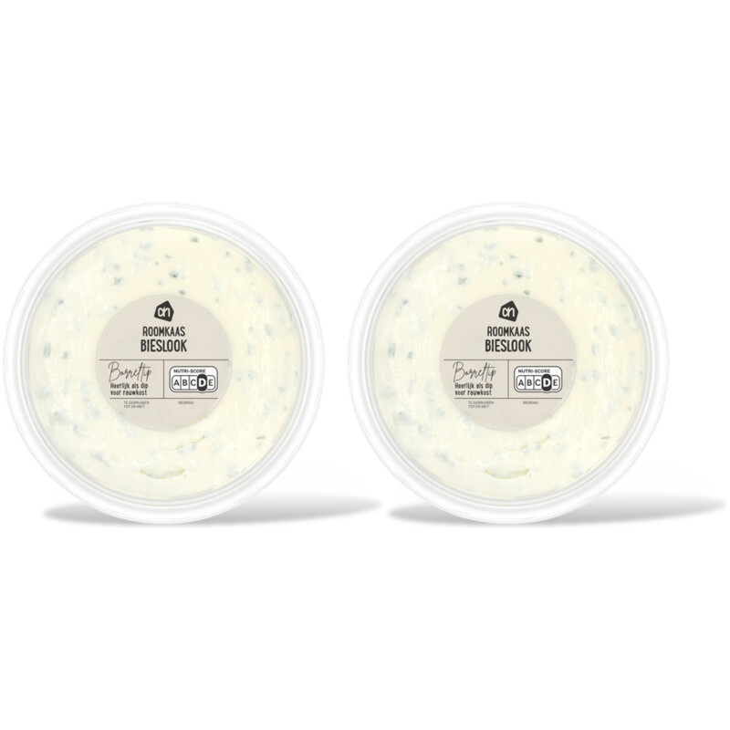 AH Roomkaas bieslook 2 pack