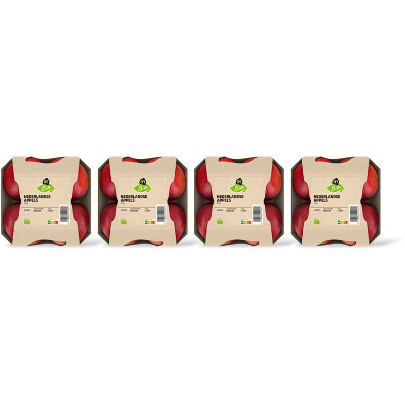 AH Biologisch Appels schaal 4-pack
