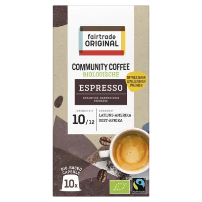 pdp-image-Fairtrade Original Community coffee espresso capsules