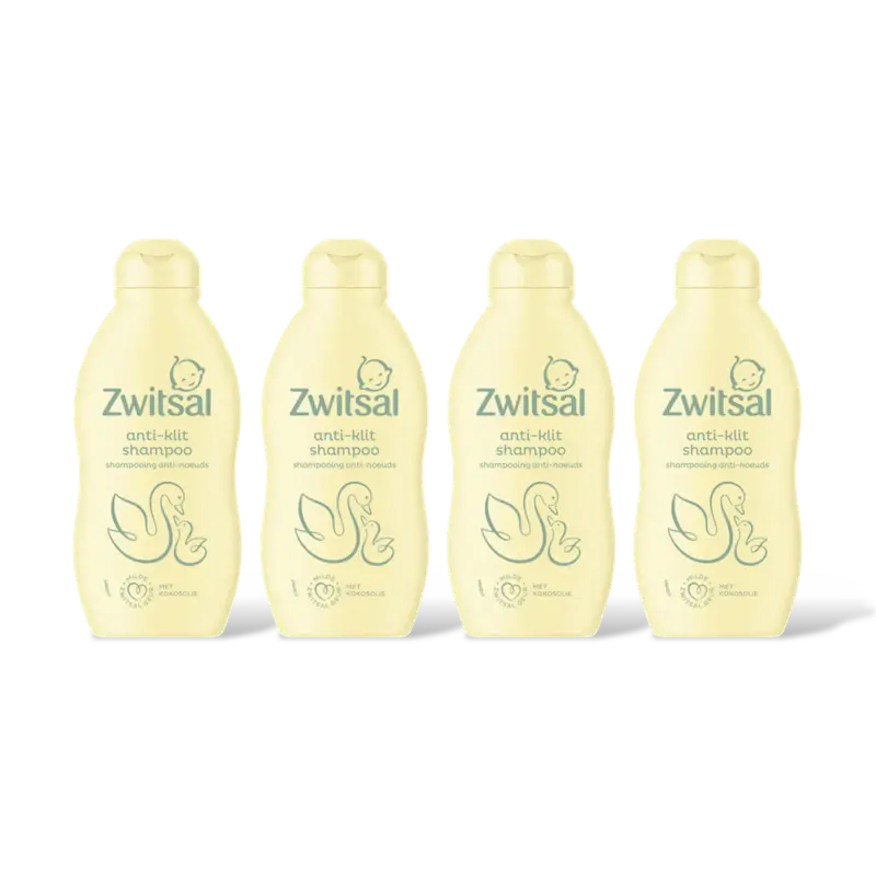 Baby & kids anti-klit shampoo 4-pack