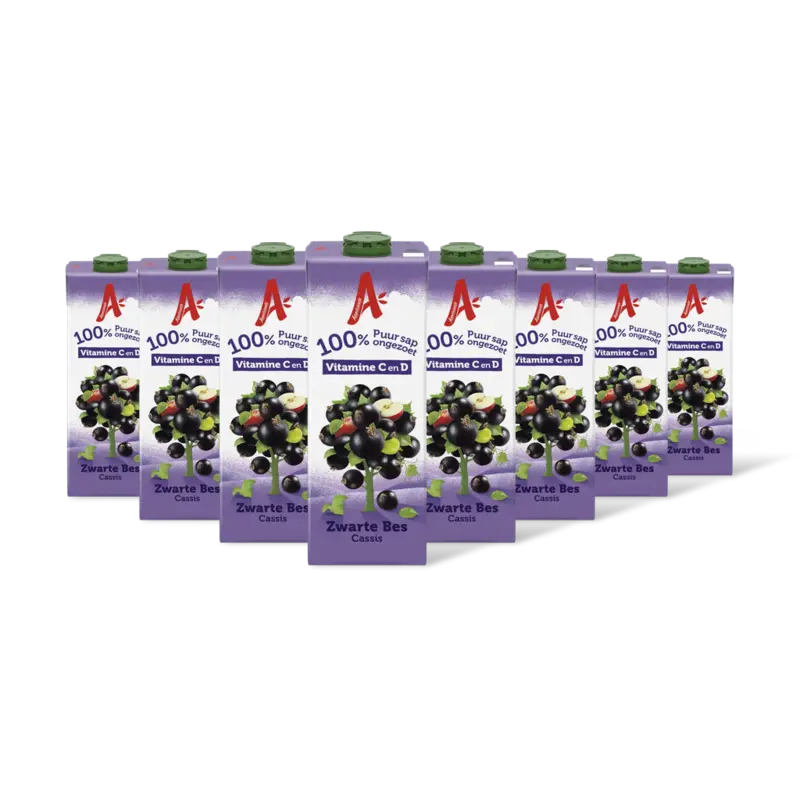 Zwarte bes 8-pack