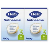 Hero Nutrasense 3 peutermelk vanaf 1 jaar 2-pack