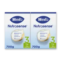 Hero Nutrasense 3 peutermelk vanaf 1 jaar 2-pack