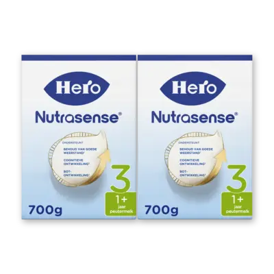 pdp-image-Hero Nutrasense 3 peutermelk vanaf 1 jaar 2-pack