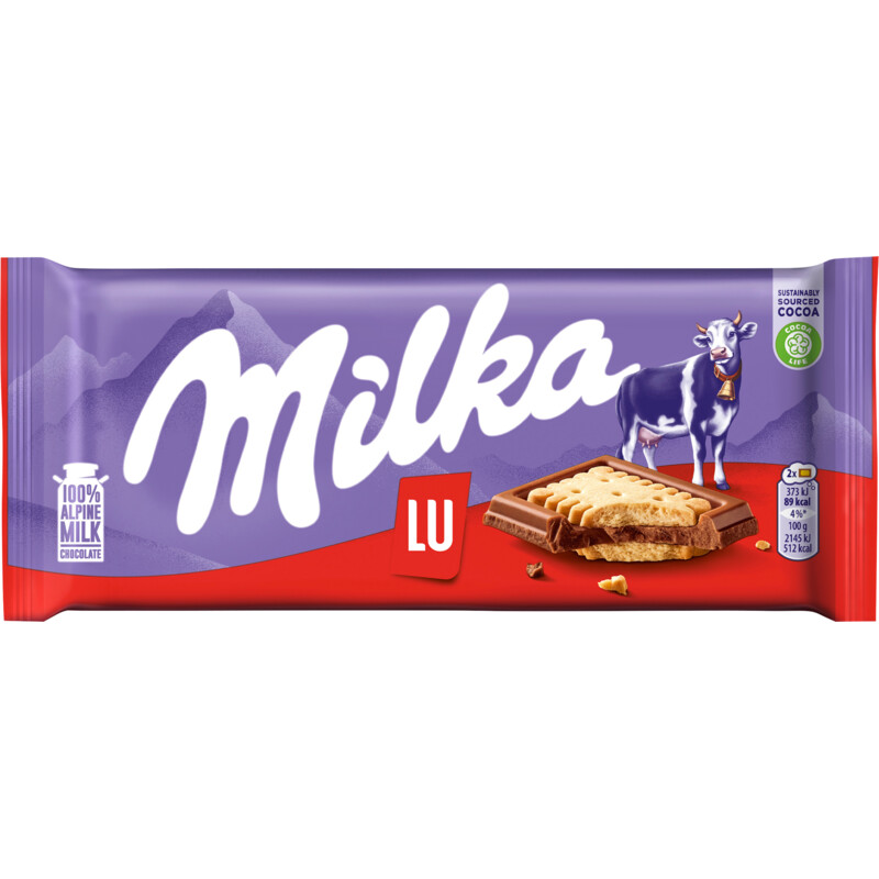 Een afbeelding van Milka Chocoladereep LU