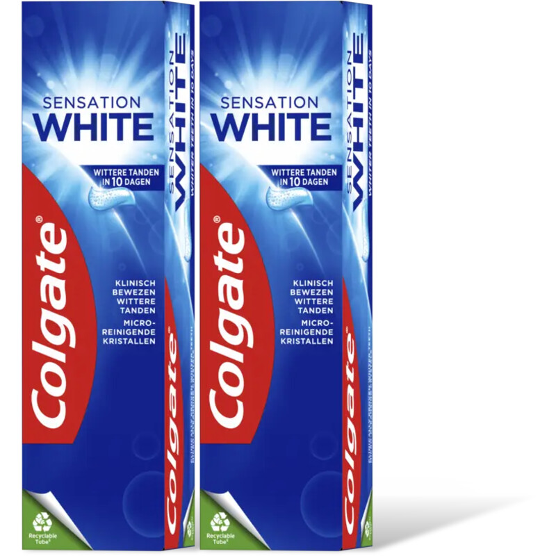 Colgate Tandpasta Sensation White 2-pack